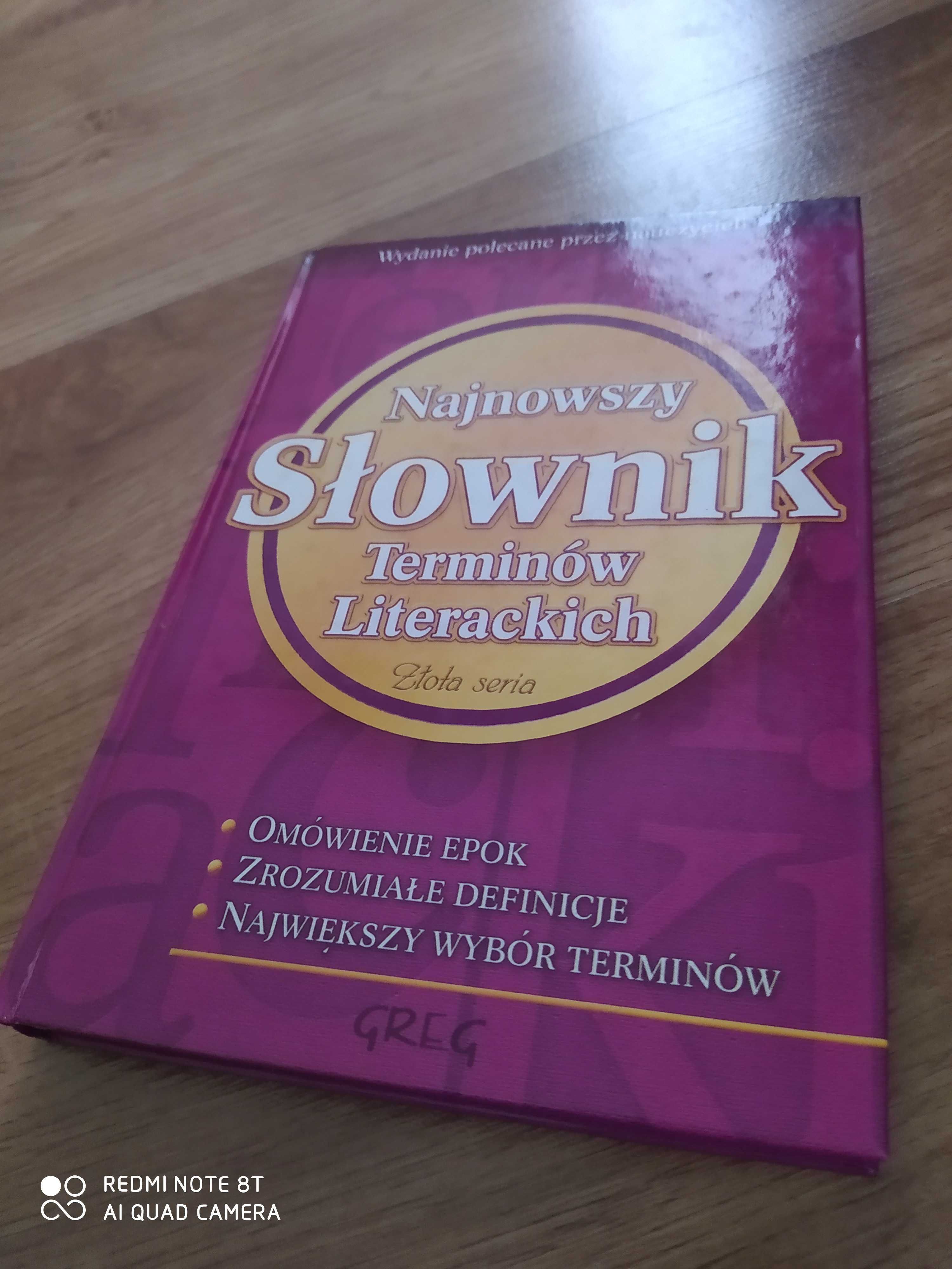 Słownik terminów literackich