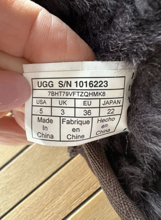 Botins Ugg castanhos