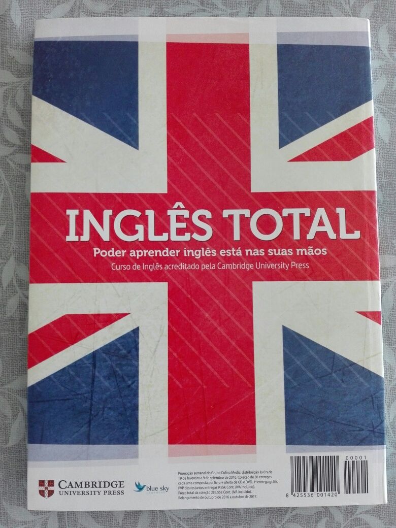 Livro Curso "Inglês Total" 1º Volume