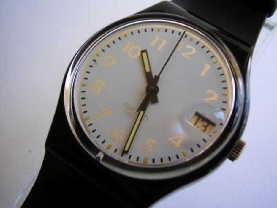 Lote RARO de 2 Swatch 1991-92/"Fixing"+"Classic Three"/como NOVOS