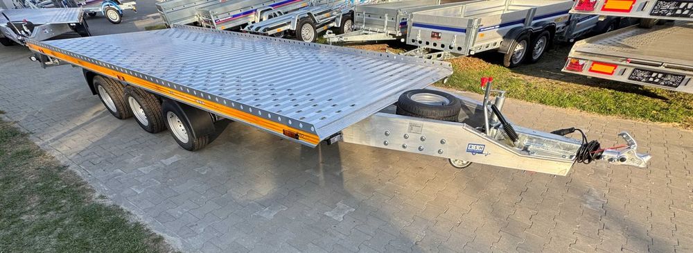 Gromex L3-3500-5,2  Nowa laweta Laweta ALUMINIOWA GROMEX dł. 520cm x szer. 210cm DMC3,5T