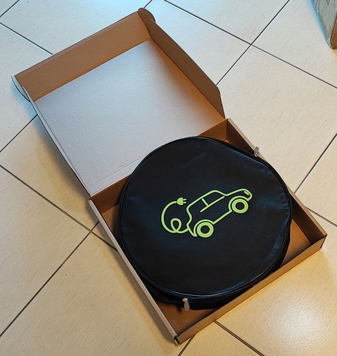 Gruby Solidny Przewód Kabel Ładowania EV Type2 5m 32A 22kW 5x6mm2