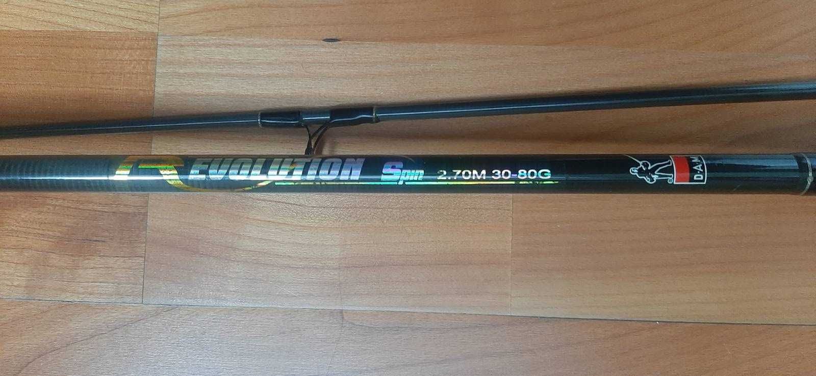 Wędka spiningowa DAM 2,7m 30-80G