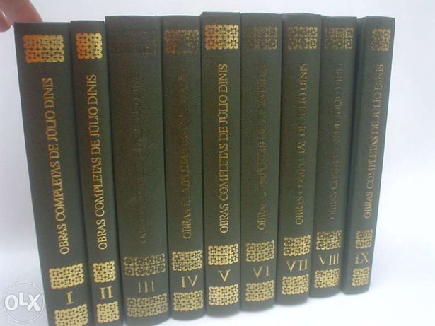 2 Colecções - Obras completas de Júlio Diniz - 18 livros