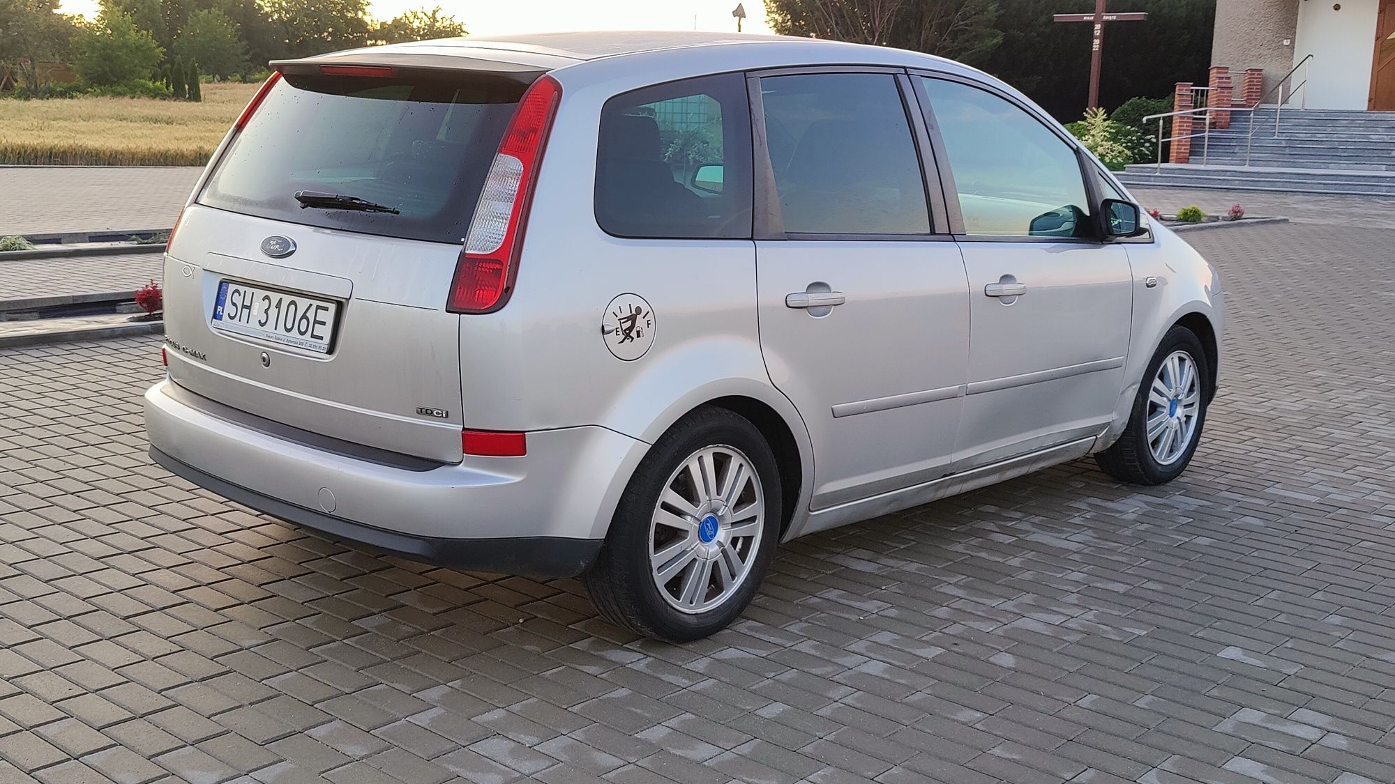 Ford Focus C-Max 1.6tdci 2003r Ghia skóry