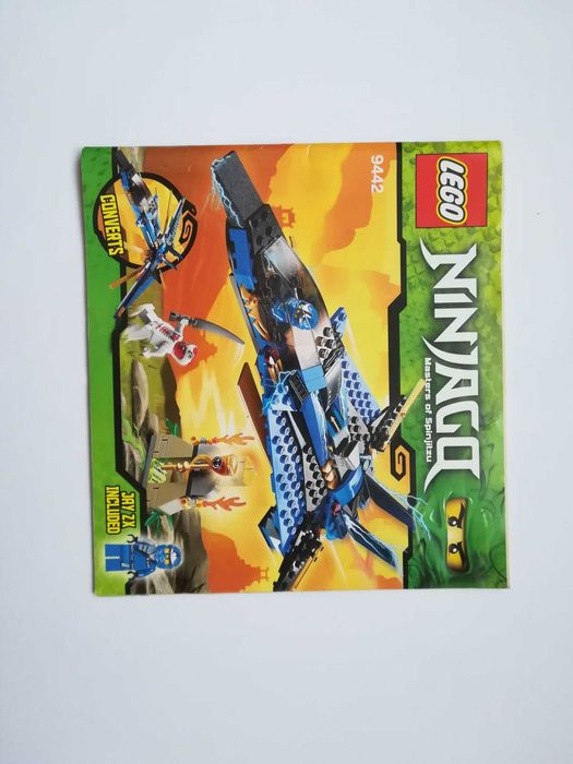 Duży zestaw LEGO Ninjago Jay's Storm Fighter 9442 Kompletny