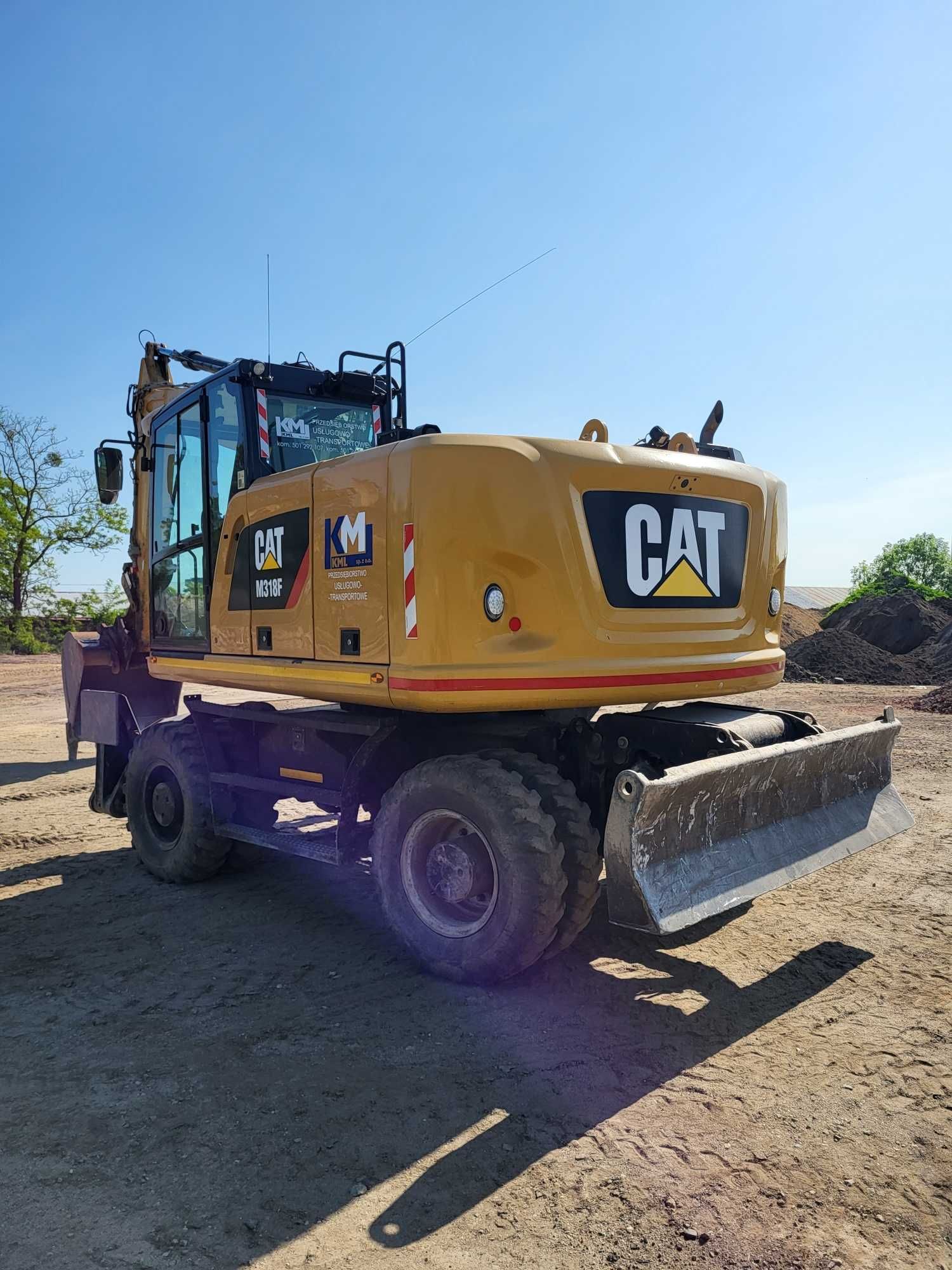 Koparka kołowa CAT M318F 2017r.