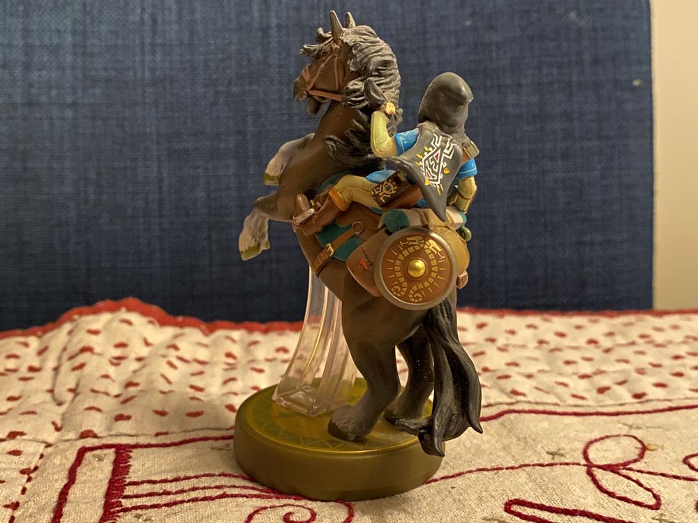 Amiibo Breath Of The Wild Rider Link