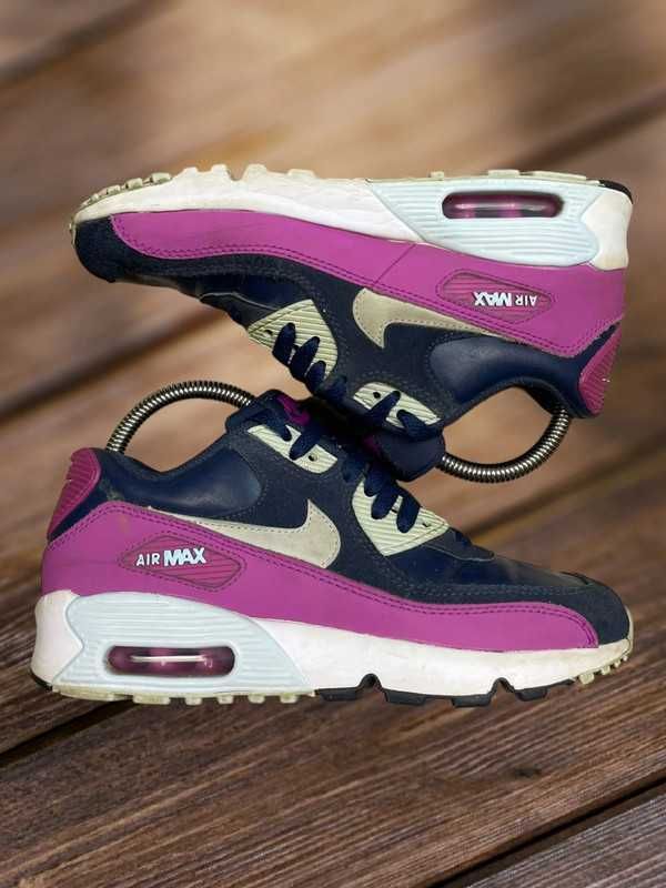 Buty Nike Air Max 90 fioletowe granatowe 36,5