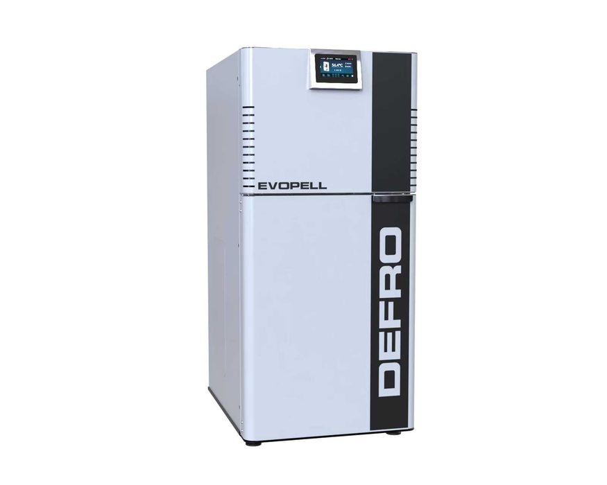 Kocioł DEFRO EVOPELL 15kW na pelet z zasobnikiem u góry - Dostępny