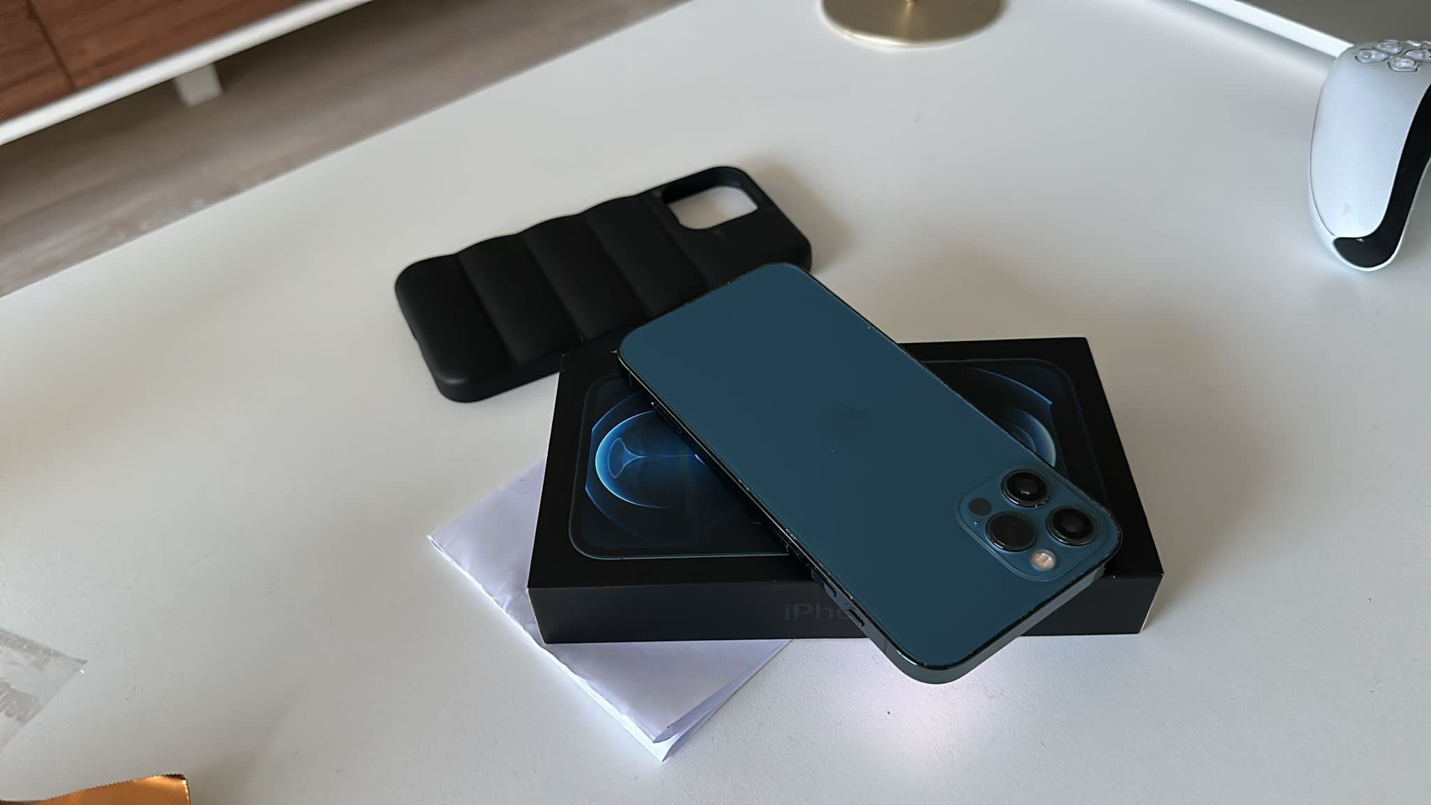 Vendo iPhone 12 Pro Max 128Gb Livre Azul Fatura de Compra