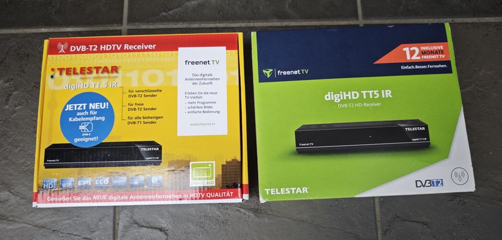 Dekoder odbiornik Telestar dihiHD TT5 IR  DVB-T2