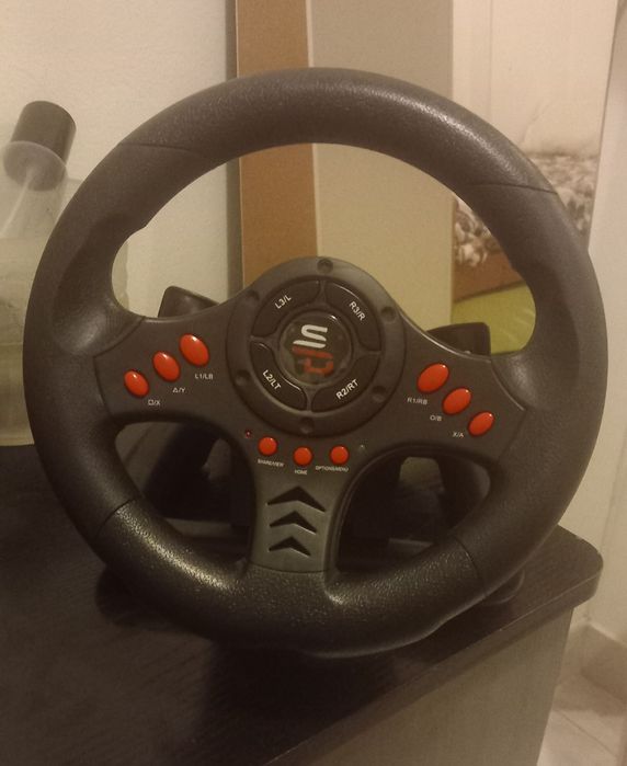 Volante da Racing Wheel com pedais