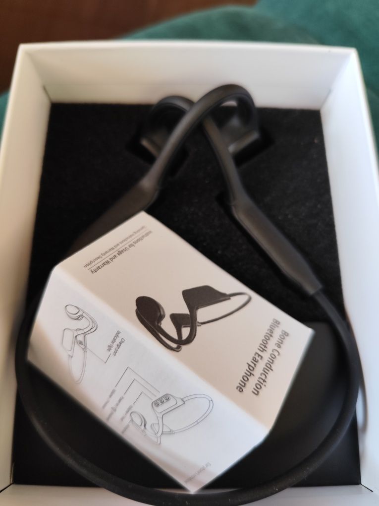 Słuchawki bezprzewodowe z przewodnictwem kostnym Open Ear Bone X7 wodo