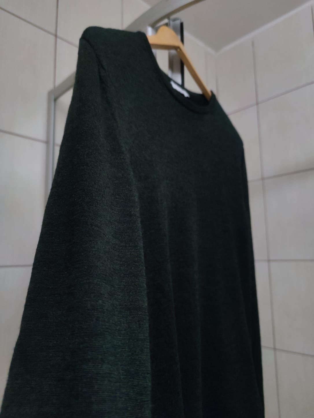 Sweter klasyczny L Selected home merino merynos wełniany wool wełna sw
