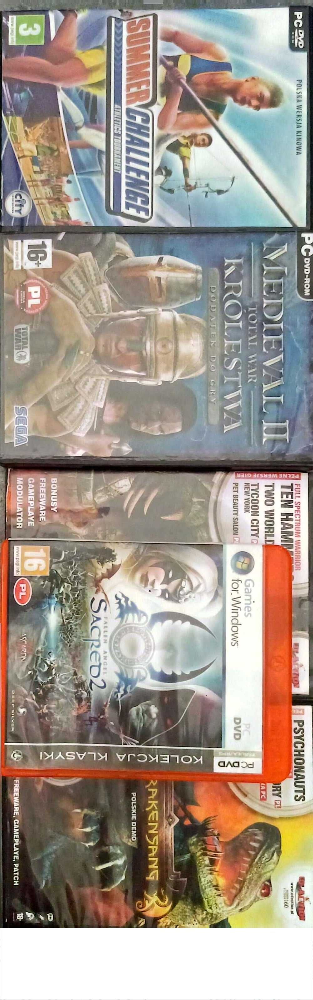 Gry pc cd action Sacred 2 Medieval Lionheart 35 płyt zestaw