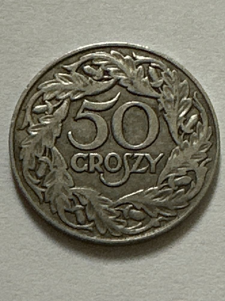 Moneta 50 groszy 1923