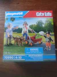 Playmobil City Life dziadkowie z wnuczkiem zabawka