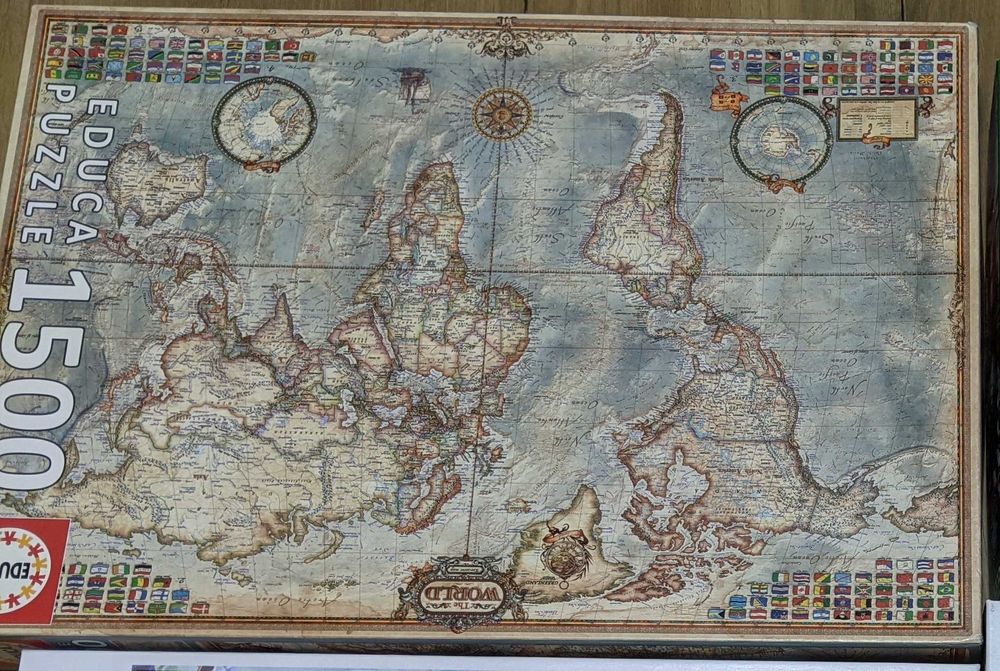 Пазли Educa 1500 Карта світу