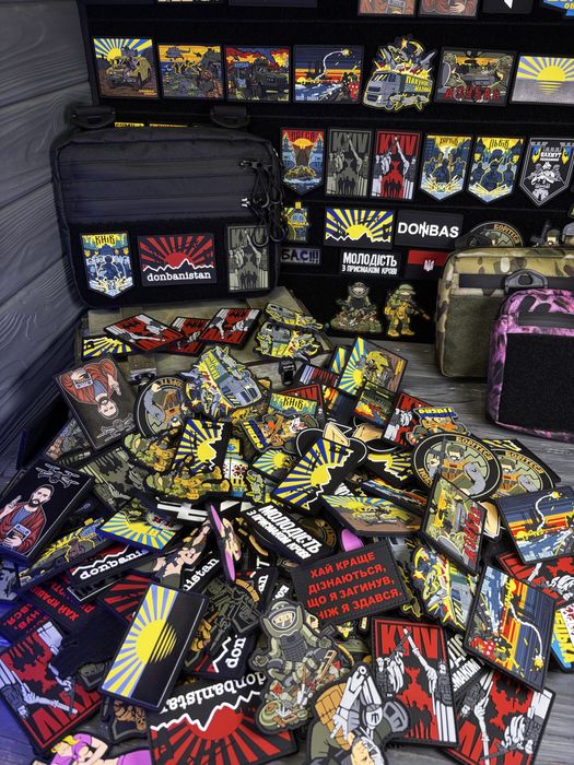 ПВХ патчі та шеврони. Колекційні, якісні, не Китай