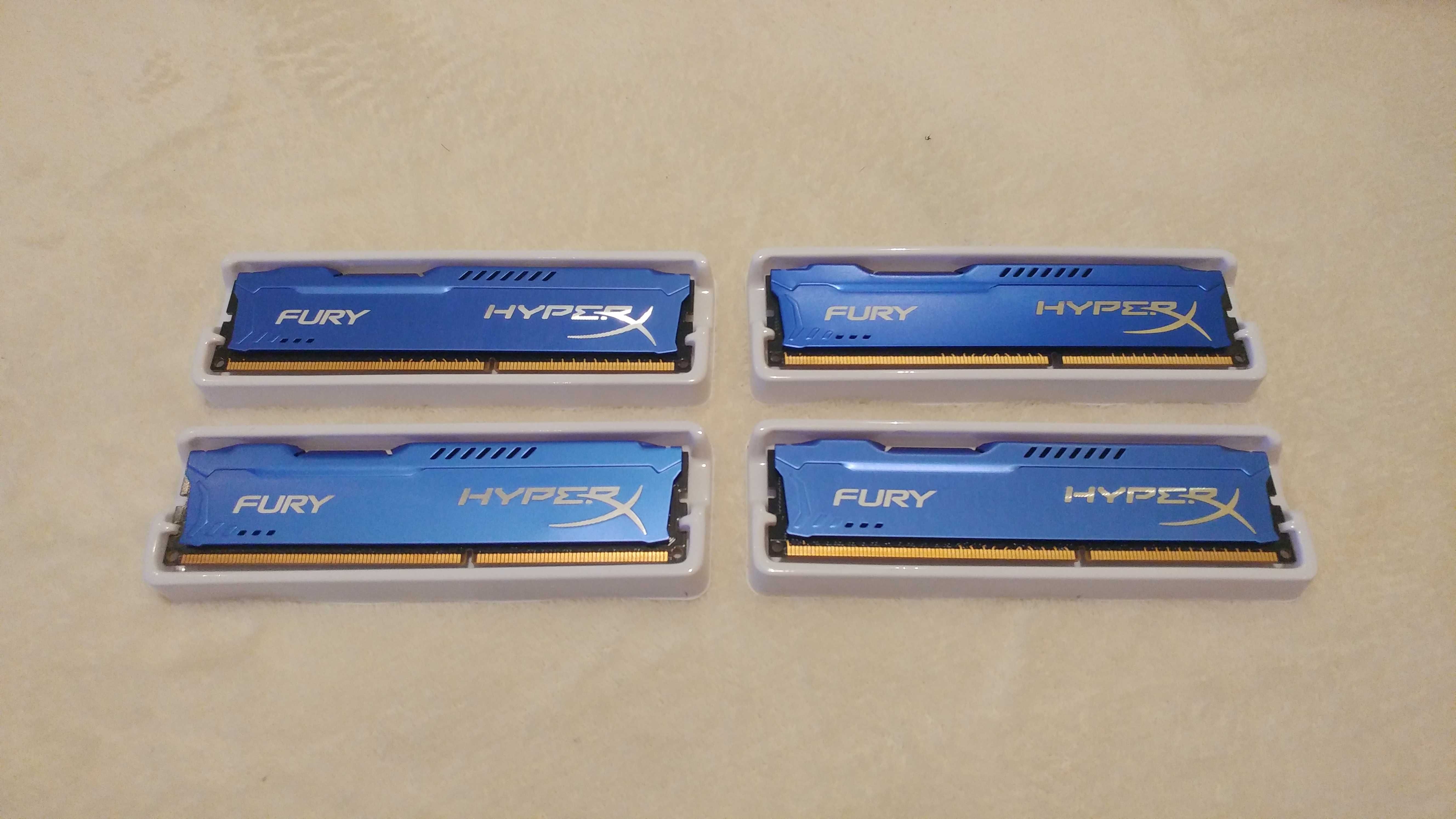 Pamięć Ram 16gb Kingston HyperX Fury Blue DDR3.