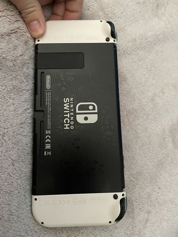 Nintendo switch v2 animal crossing edition pełny zestaw