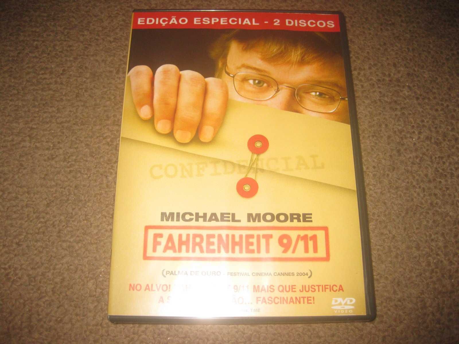 "Fahrenheit 9/11" de Michael Moore/Edição 2 DVDs