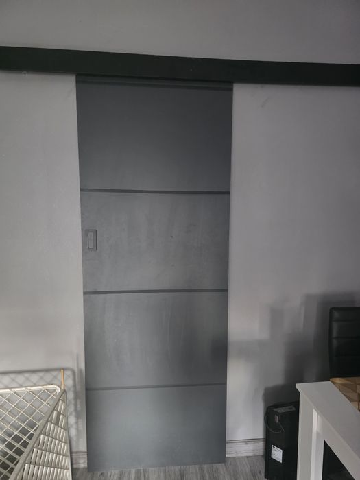 Drzwi przesuwne wewnętrzne 80 praktycznie nowe