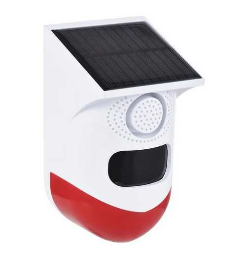 Уличная сигнализация на солнечной батарее Solar