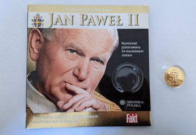 Moneta 2 zł Kanonizacja Jana Pawła II