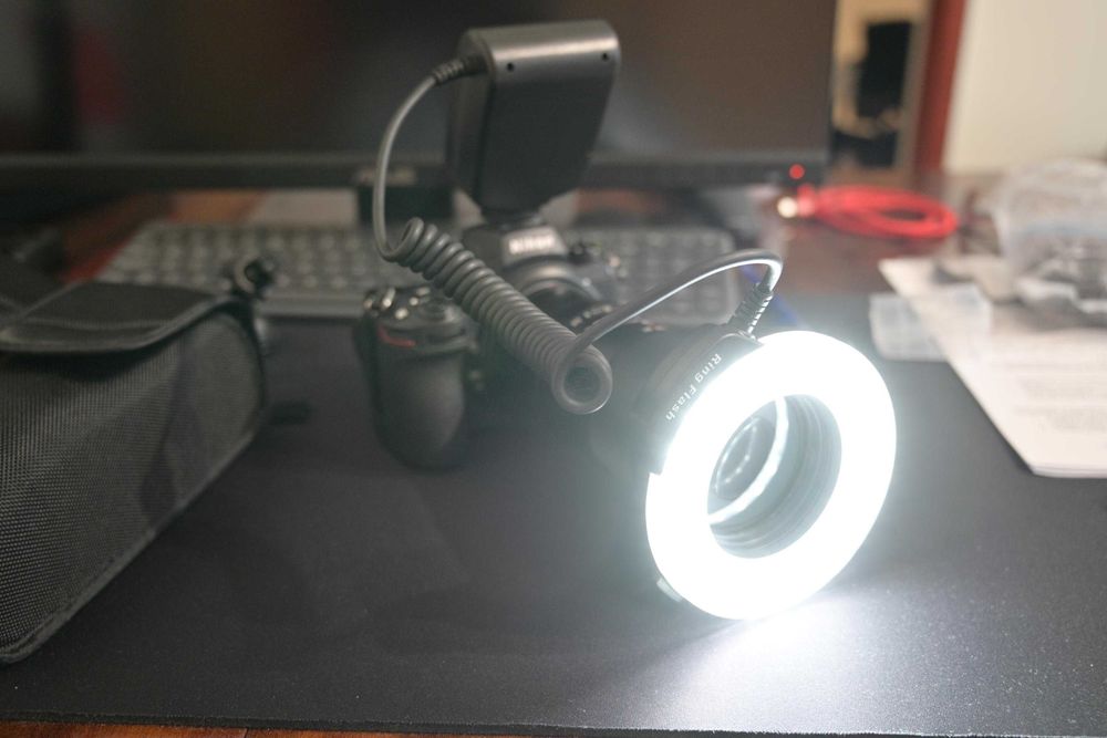 Macro LED Ring Flash HD-130 Lampa Pierścieniowa Błyskowa