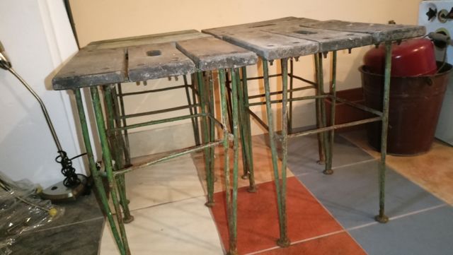Stare taborety, stołki cena za 4 sztuki
