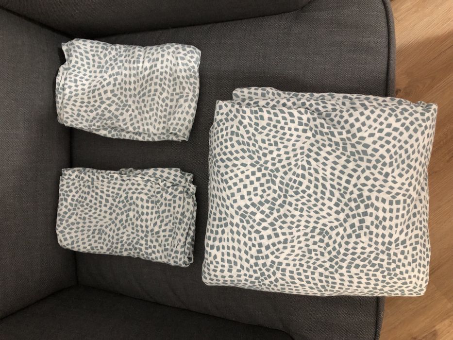 Capa de edredão + 2 fronhas IKEA 240x220/50x60 cm