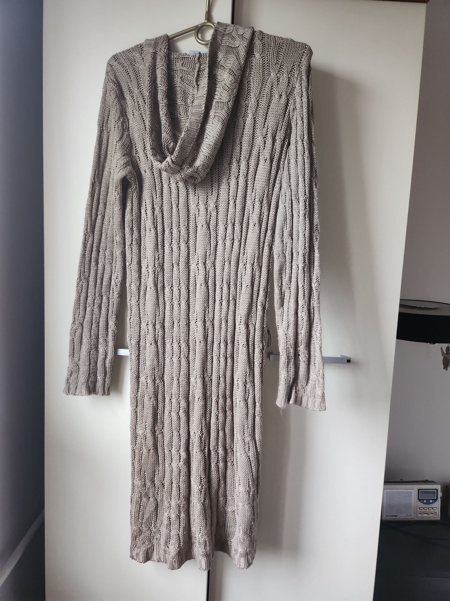Sweter długi z kapturem Clockhouse s/m