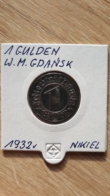 1 Gulden W.M.Gdańsk-1932 r.- Cudeńko #1