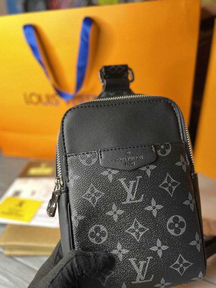 Сумка Sling Louis vuitton outdoor LV чепез плечо ЛЮКС якості