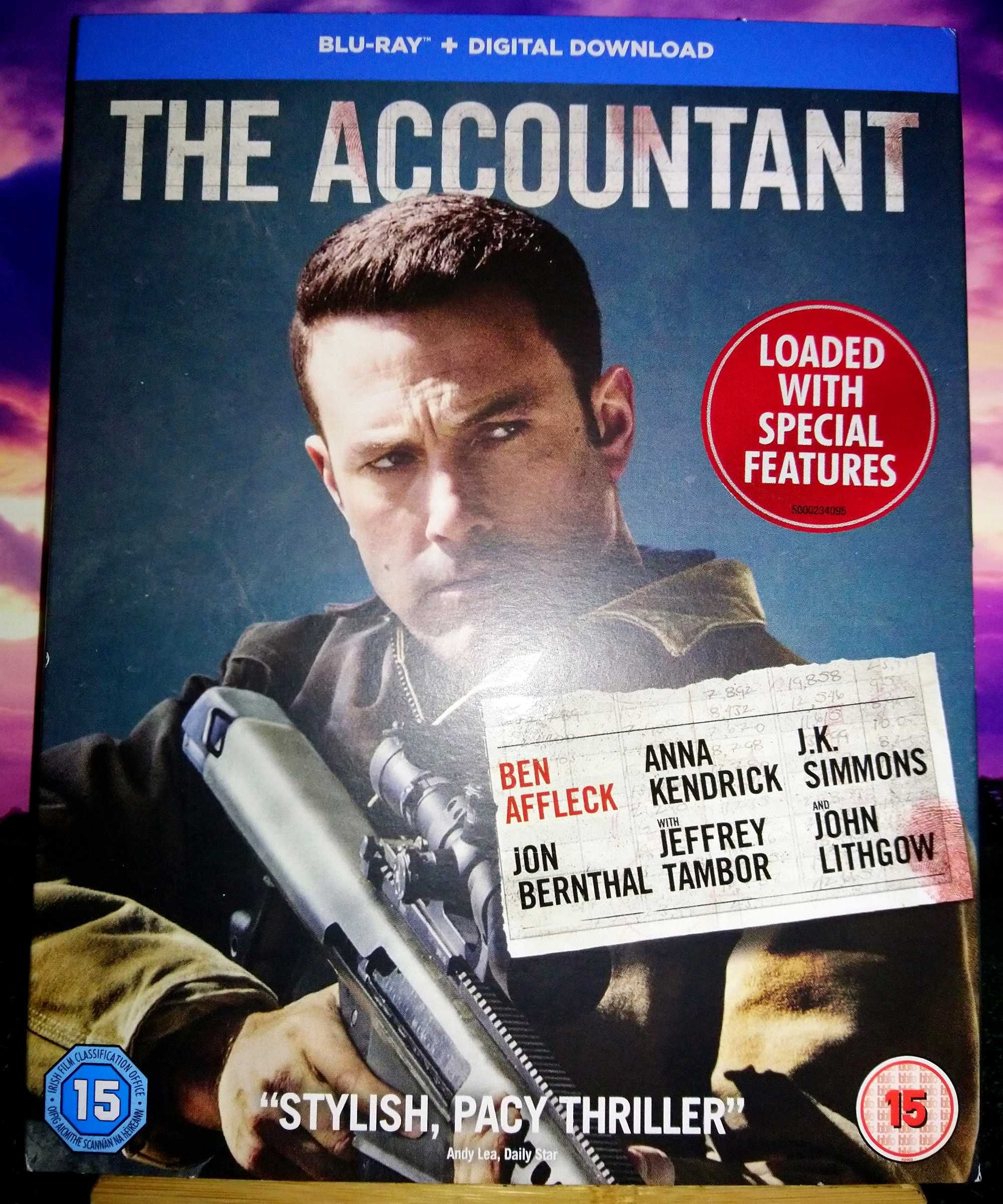 Blu-ray film: "Księgowy” / „The Accountant”