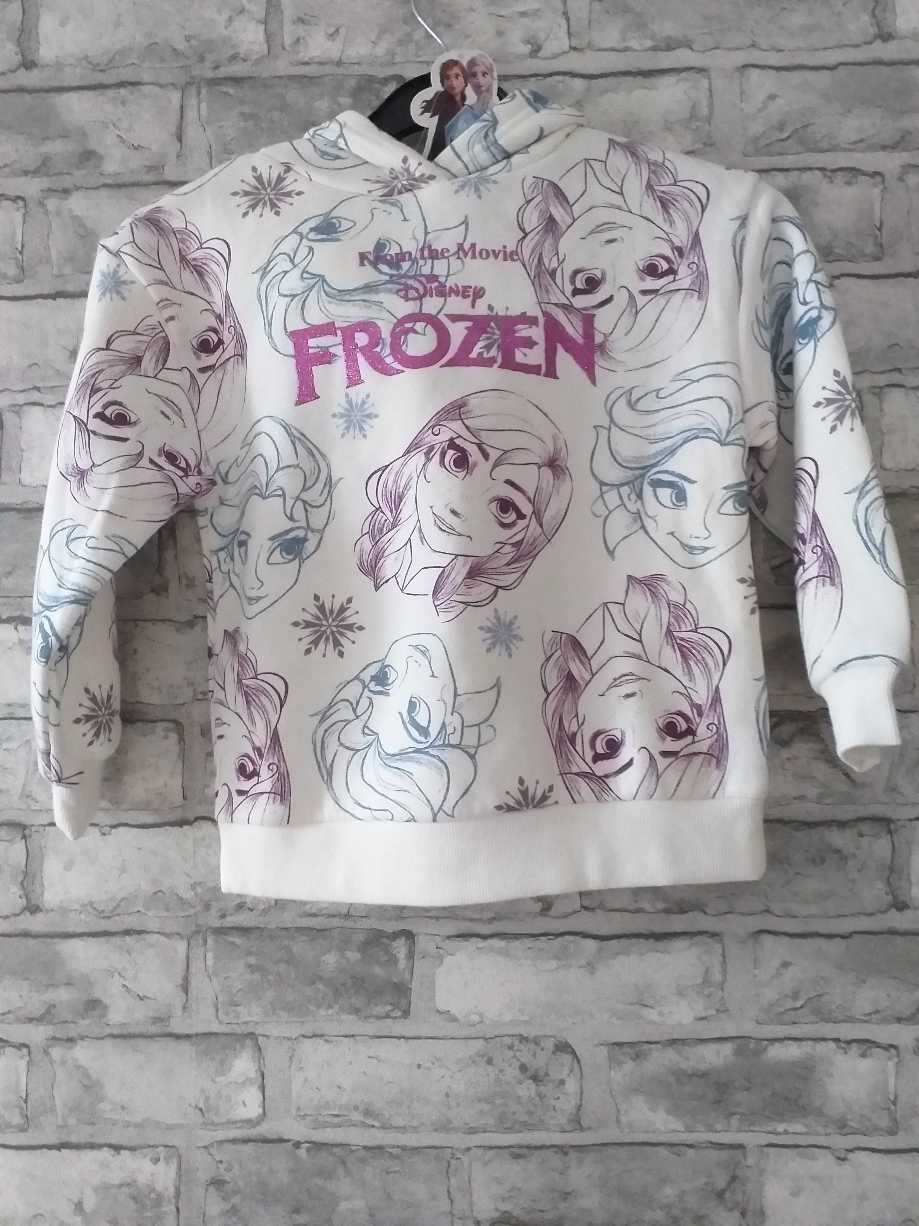 Bluza z kapturem Disney Kraina Lodu PRIMARK