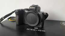 Nikon Z50 + druga oryginalna bateria