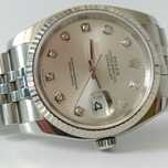 Rolex Datejust 36 Diamond Dial Stainless Steel Jubilee