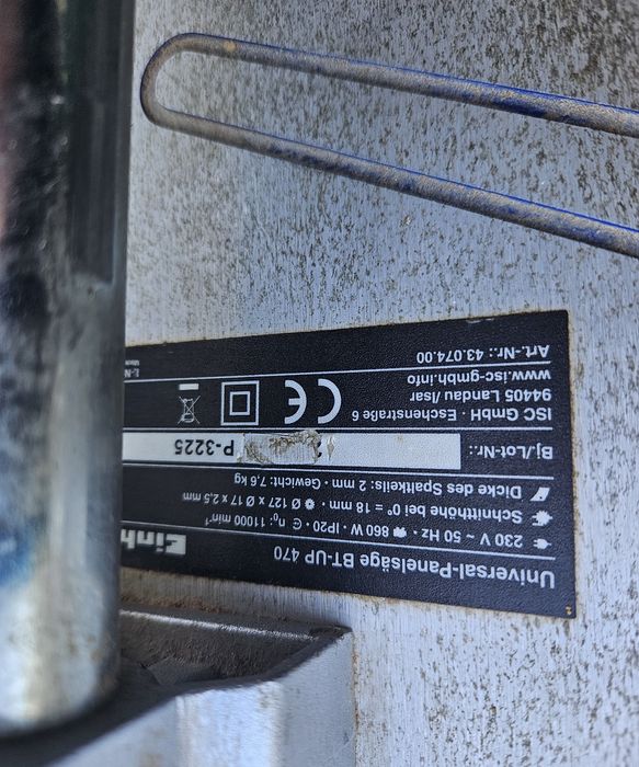 Máquina de corte universal