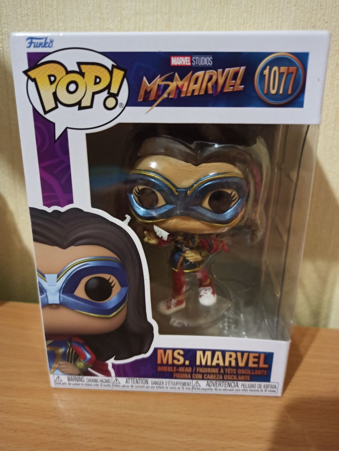 Фигурка Funko pop ms marvel міс Марвел фігурка