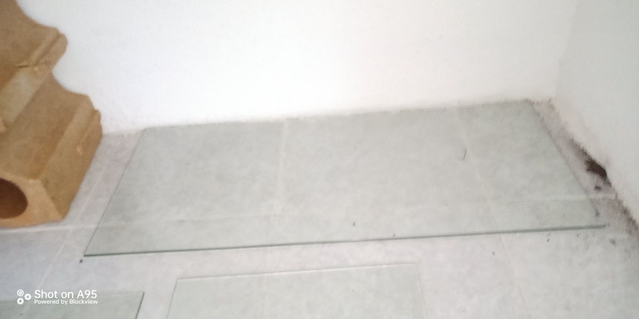 4 vidros novos grossos