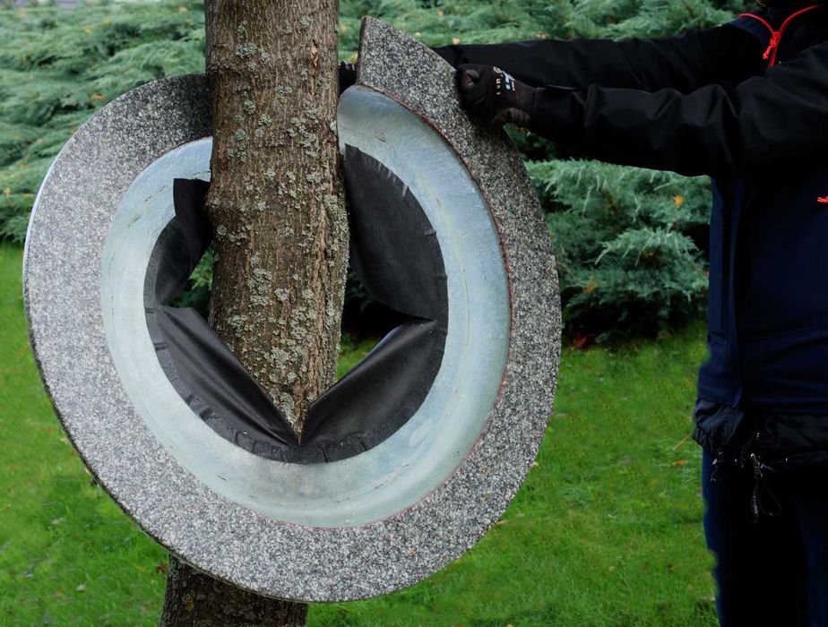 Obrzeża ozdobne Oz02 pod drzewa i krzewy- średnica 40cm