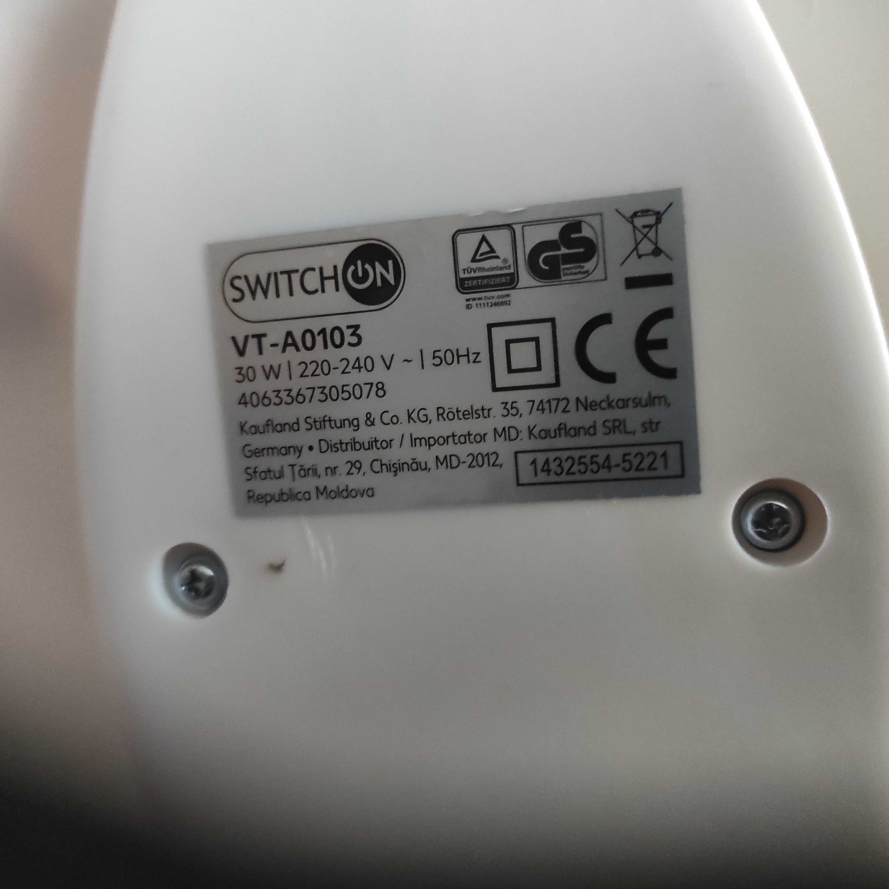 Wentylator stołowy Switch On VT-A0103 biały 30W