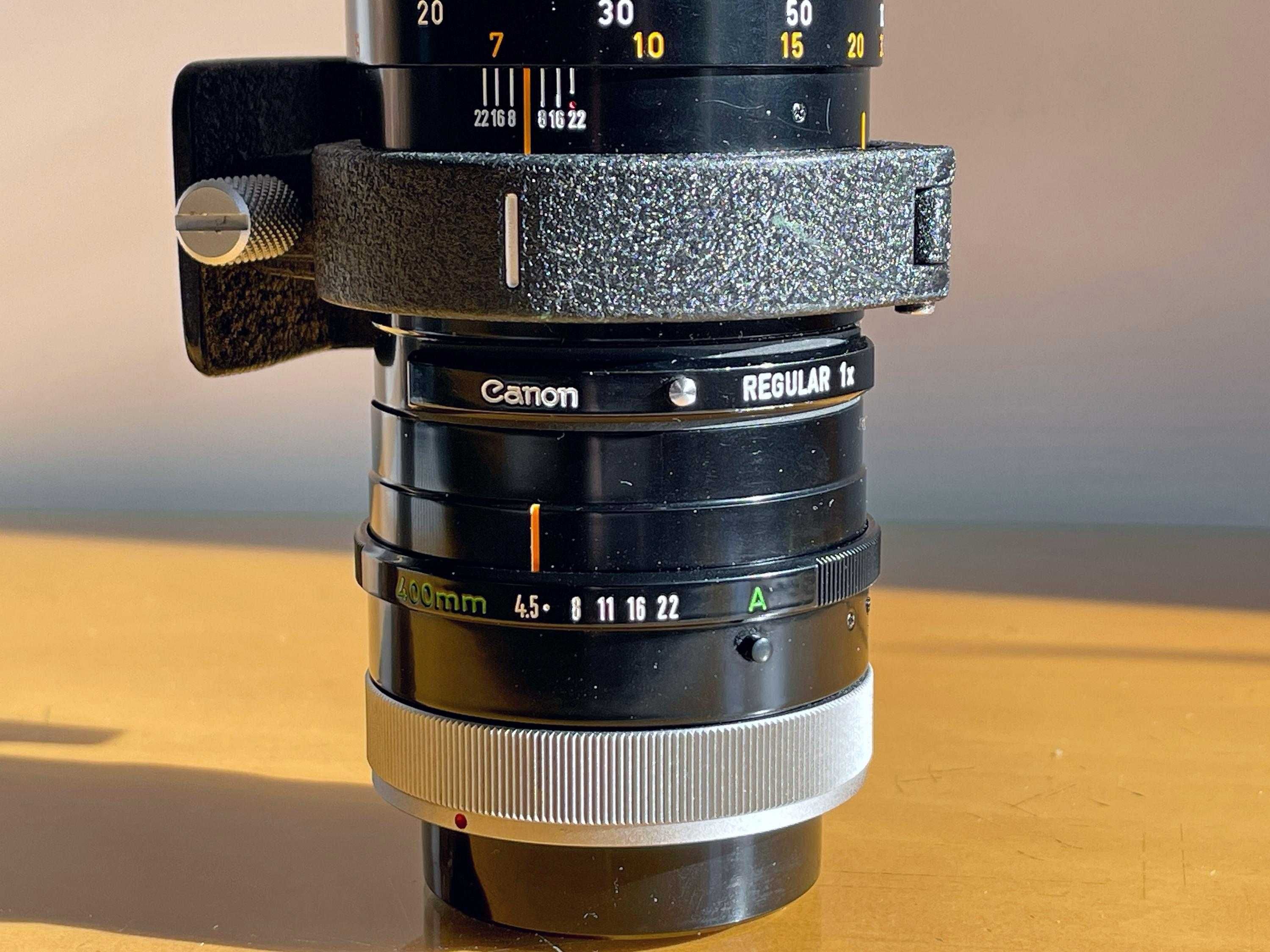 Canon FD 400mm f/4.5 SSC Brehlock Stan BDB