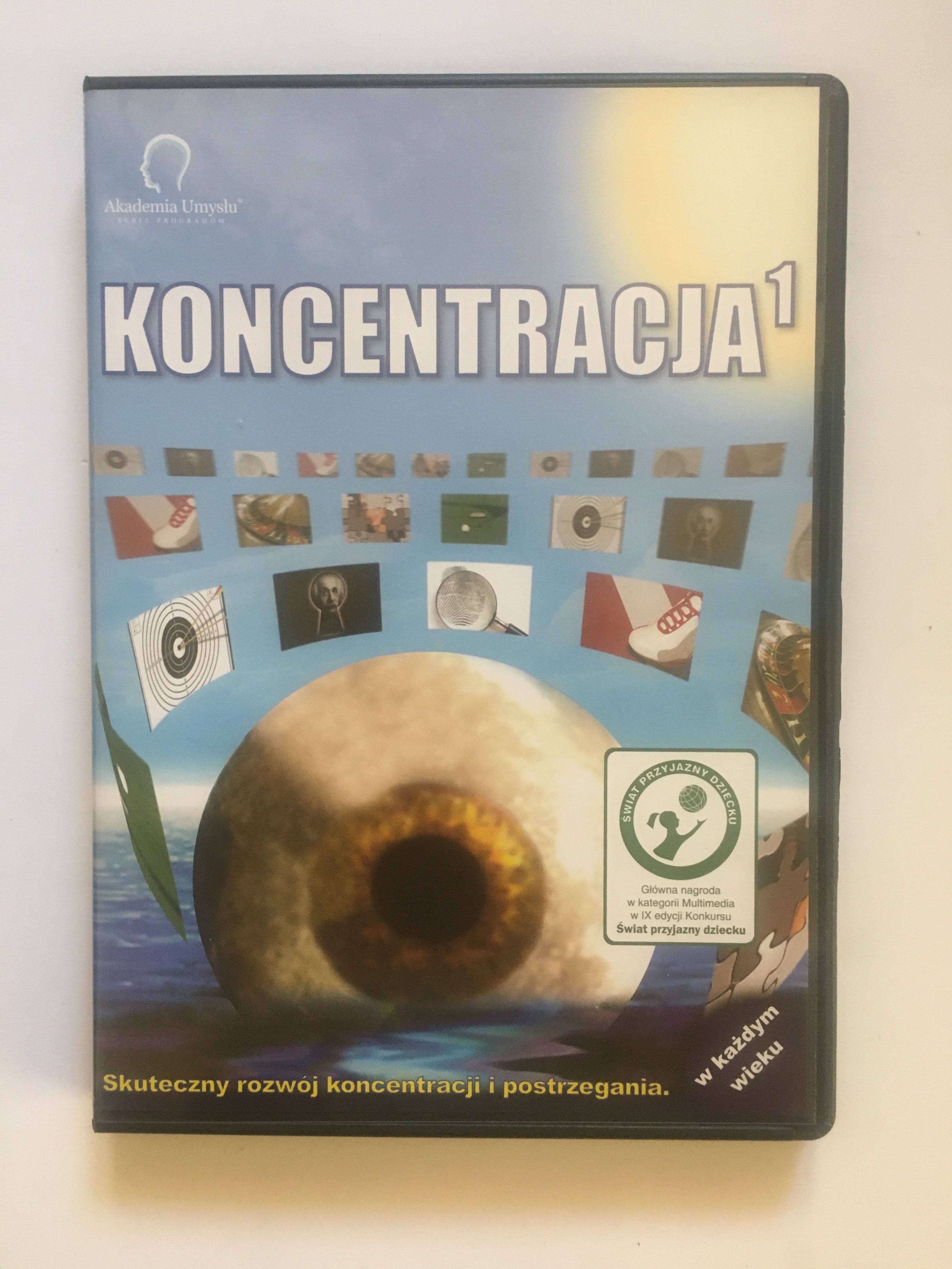 Pamięć koncentracja szybkie czytanie 1 CD Akademia Umysłu