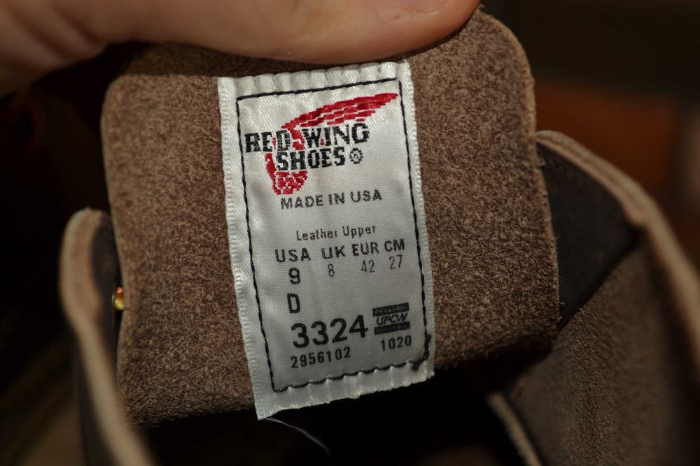 Red Wing Weekender Chukka 3324 USA Оригинал Кожа Размер 42 - 27 см