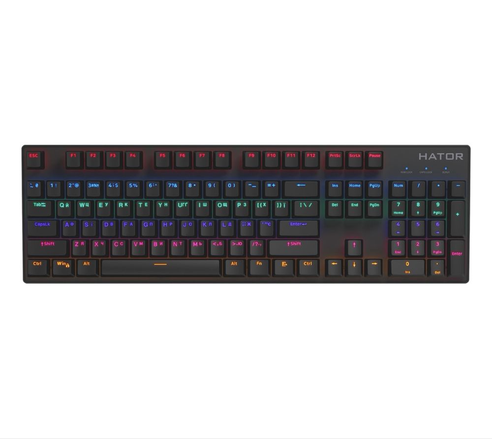 Клавіатура Hator Starfall Rainbow