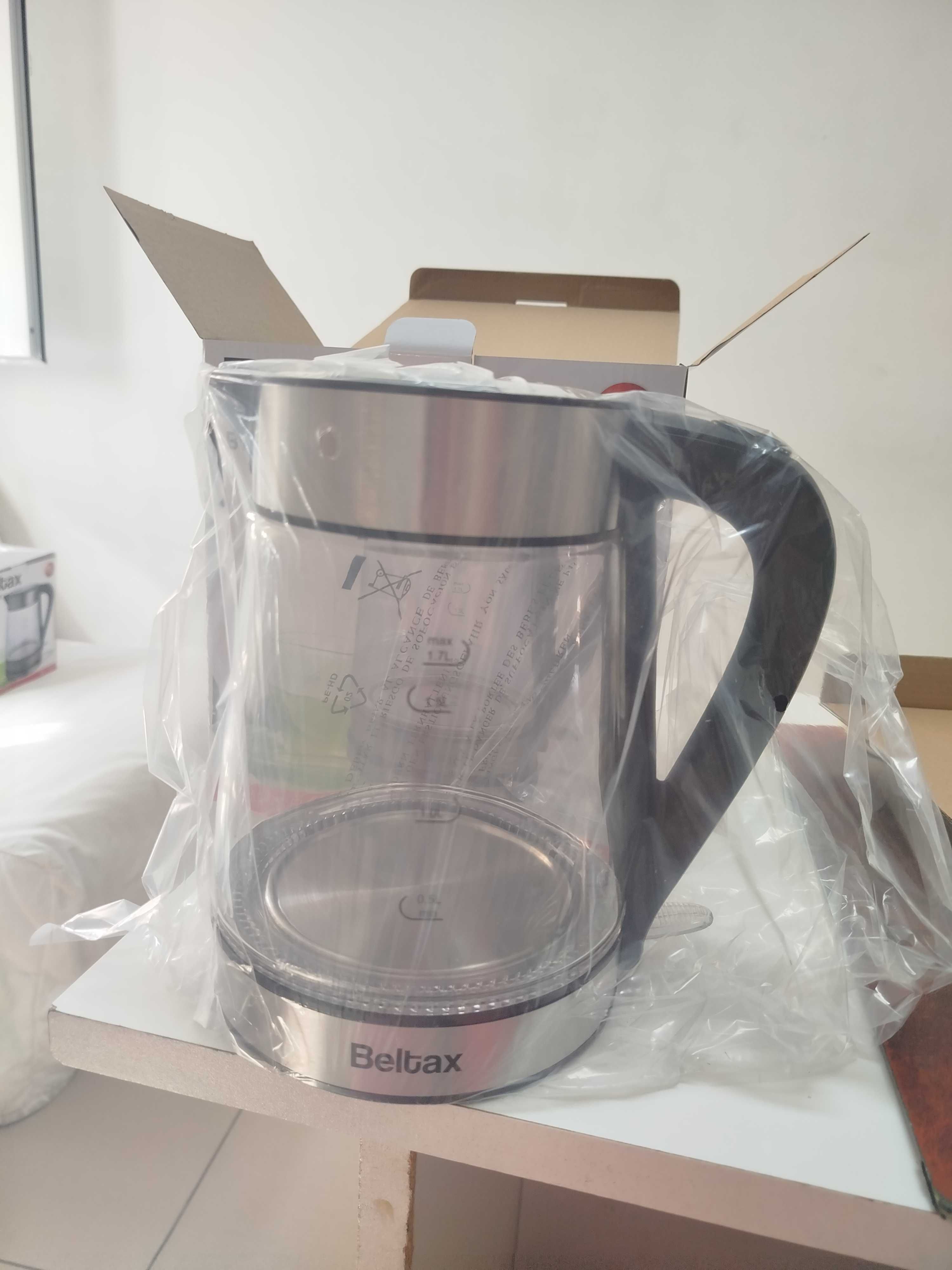Jarro Eléctrico Beltax BEK-7305 (1.7 L - 2200 W - Vidro) - NOVO